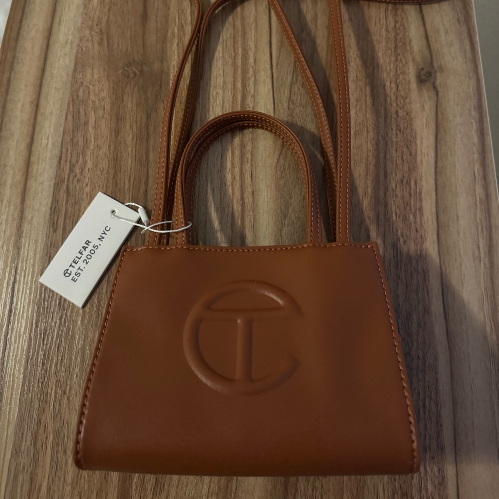 NWT Brown Telfar bag